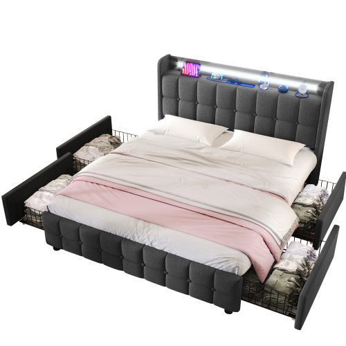 Einzelbett Aus Holz Mit Matratze Size  160x200