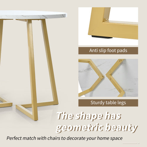 Fibreboard Dining Table Set