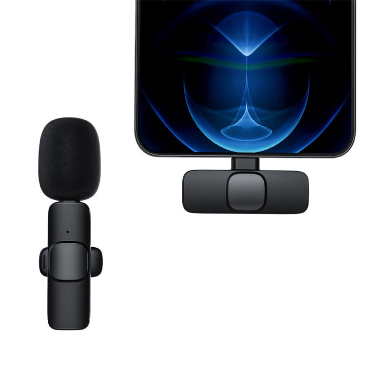 One-to-two Collar-type Wireless Collar Clip Microphone