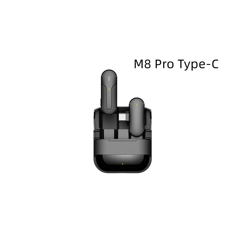 One-to-two Collar-type Wireless Collar Clip Microphone